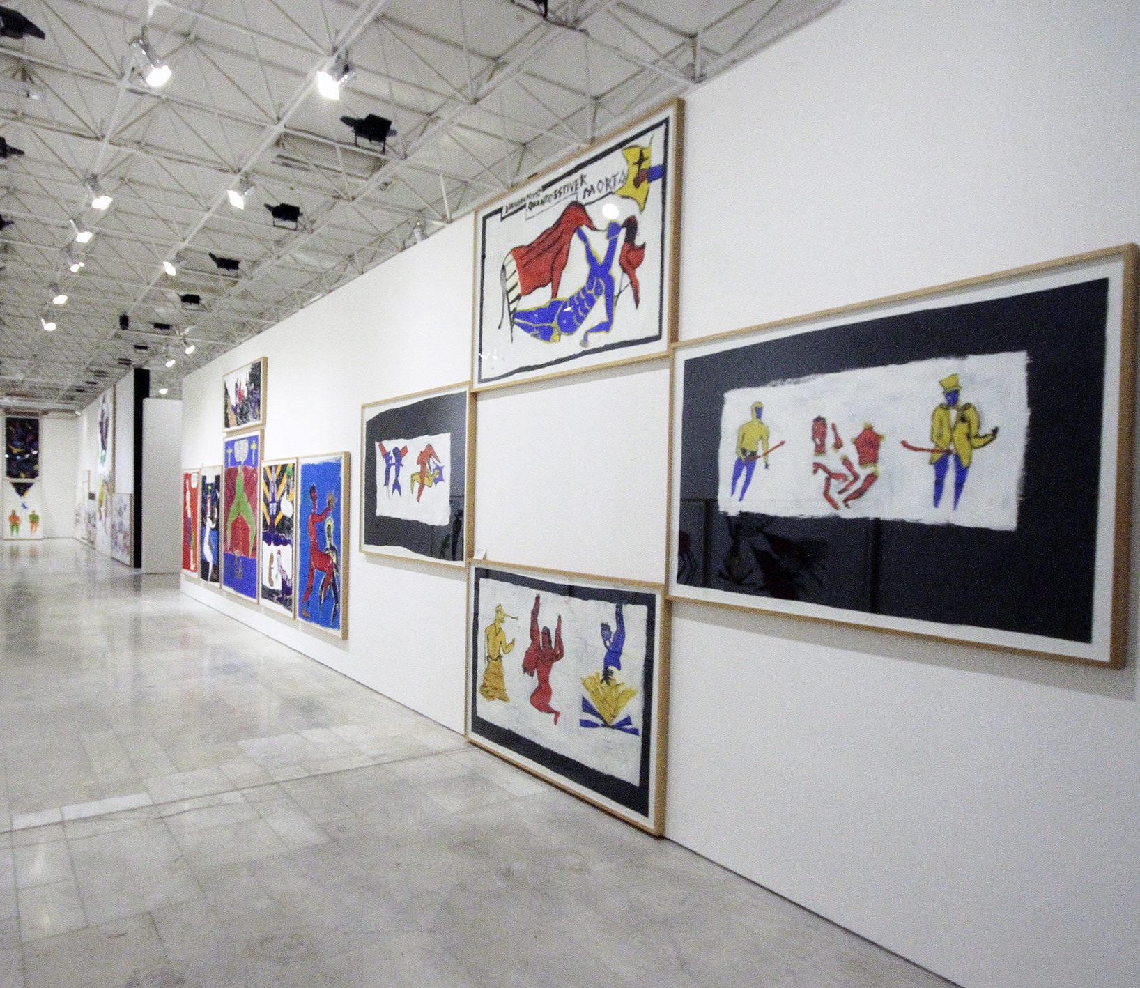Sala de exposição do Palácio das Artes