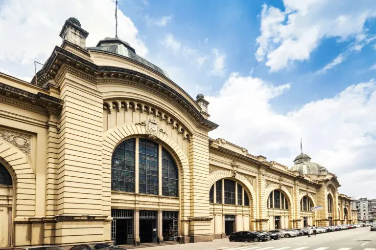 Imagem da fachada do Mercado Municipal de São Paulo